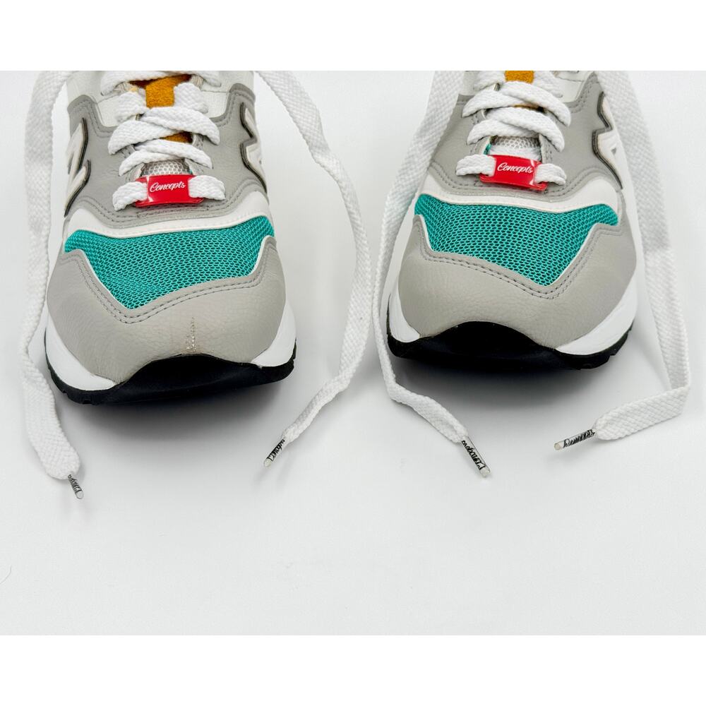 Concepts x New Balance 997.5 Esplanade Grey Teal Yellow Made in USA M9975CN - Picture 2 of 14